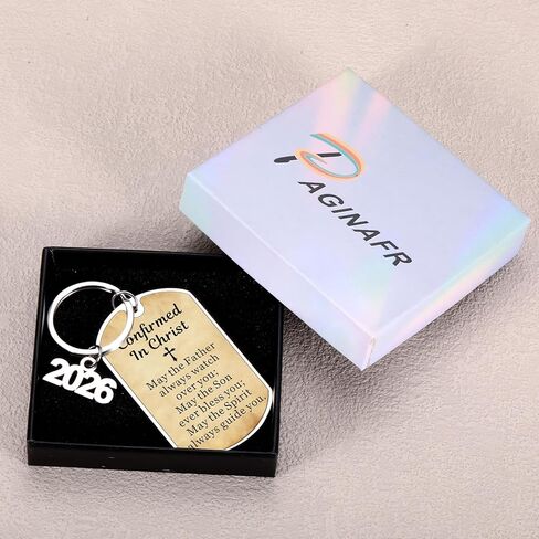 Confirmation Gifts Keychain for Teen Boys, Confirmation Gifts for Teenage Boys, Christian Gift for Men Son Daughter, Religious Reminders Keychain for Teen Girls, Catholic Bible Verse Baptism Favors in Saudi Arabia