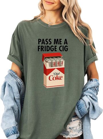 Comfort Colors, Pass Me A Fridge Cig Shirt, Fridge Cig Funny Fridge Cig T-Shirt in Kuwait