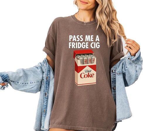 Comfort Colors, Pass Me A Fridge Cig Shirt, Fridge Cig Funny Fridge Cig T-Shirt in Kuwait