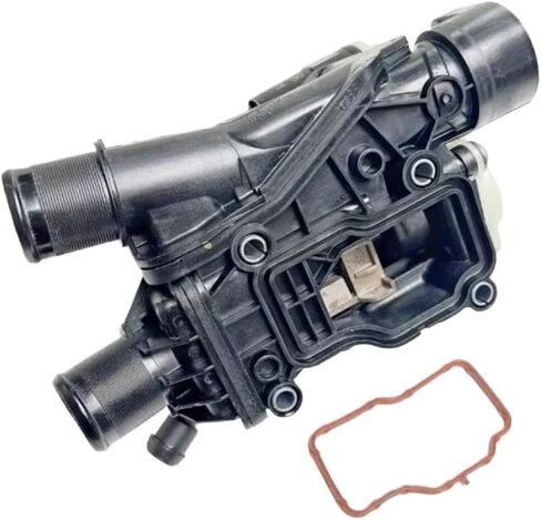 Thermostat Housing Compatible with 308 508 3008 C4 Picasso Berlingo Expert Boxer 2.0L 2.2L HDI Engines - Replaces 9804160380 9849443980 1876476 2264810 in Kuwait