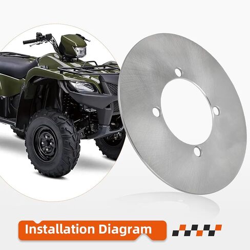 قرص فرامل الدوار لسوزوكي إيجر 400 LTA400/LTF400 فينسون 500 LTA500 2002-2007 59211-38F10 in Kuwait