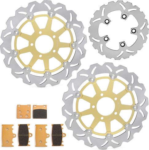 Front Rear Brake Disc Rotors Pads for Suzuki GSXR 600 97-03 GSXR 750 00-03 TL1000S 97-01 in Saudi Arabia