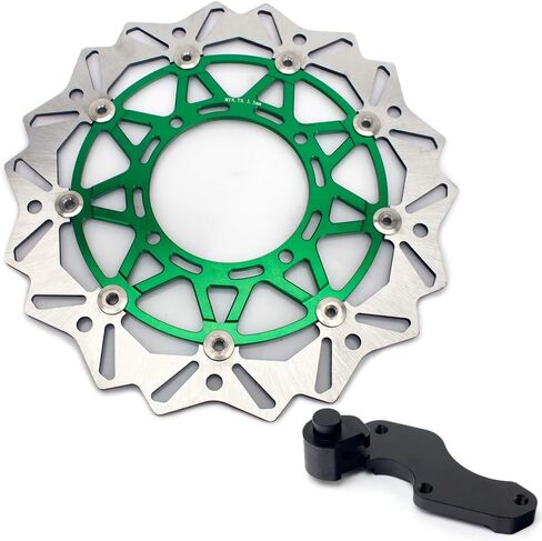 قرص دوار الفرامل الأمامية TOFR 12.6 بوصة لـ KX250F KX450F 2006-2021 KLX450R KX125 KX250 in Kuwait