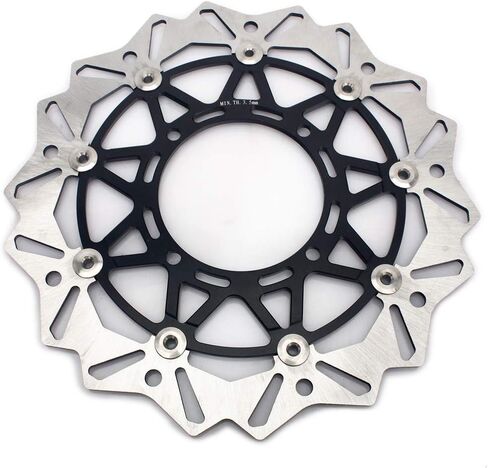 قرص دوار الفرامل الأمامية TOFR 12.6 بوصة لـ KX250F KX450F 2006-2021 KLX450R KX125 KX250 in Kuwait