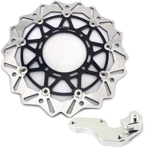 قرص دوار الفرامل الأمامية TOFR 12.6 بوصة لـ KX250F KX450F 2006-2021 KLX450R KX125 KX250 in Kuwait