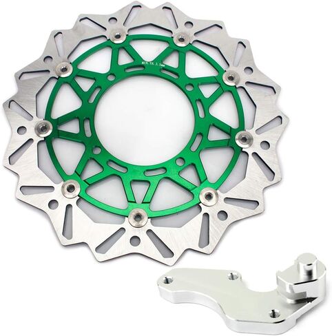 قرص دوار الفرامل الأمامية TOFR 12.6 بوصة لـ KX250F KX450F 2006-2021 KLX450R KX125 KX250 in Kuwait