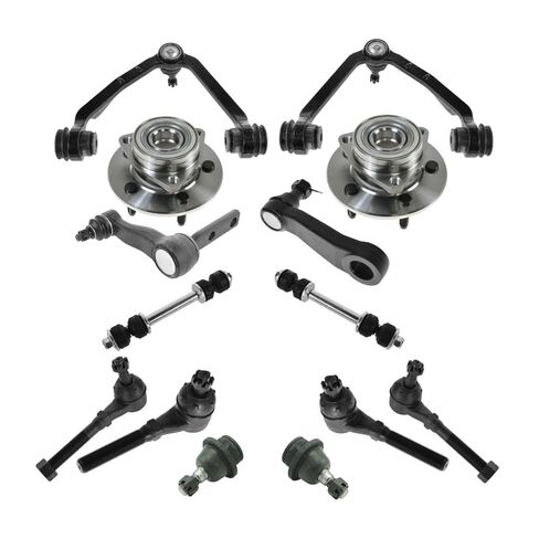 Front Control Arm Ball Joint Tie Rod Hub Bearing Suspension Steering Kit 16pc 16 Piece for Ford for F150 2000-2003 & Heritage 2004 901-12319 2301106628 in Saudi Arabia