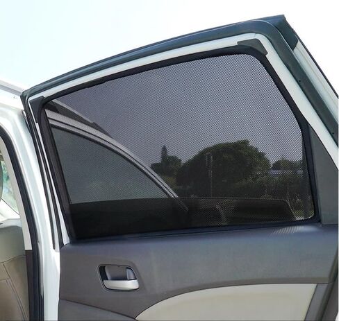 Side & Rear Windows Sun Shade for Ford F150 2021-2025 | Custom Fit, Magnetic Mesh Cover | Baby UV/Heat Protection, Privacy Shield Sunshade in Saudi Arabia