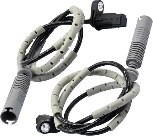 2 قطعة مستشعر سرعة العجلات الخلفية اليسرى واليمنى متوافق مع BMW 128I 323I 325I 328I 34526760425، 34526785021، 34526870076 Als449 06 07 08 09 10 11 12 13 2006 2007 2008 2009 2010 2011 2012 2013 in Kuwait