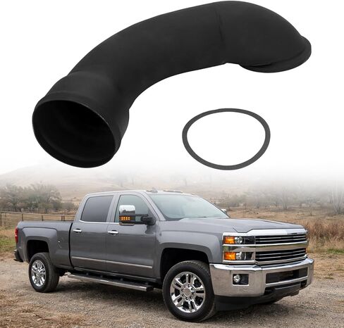 Alpha rider 3.5" High Flow Turbo Intake Elbow For 2011-16 Chevy GMC 6.6L LML Duramax Diesel in Saudi Arabia