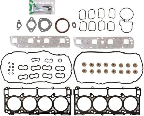 Evergreen SA-5494168093-5 Full Gasket Set Bearings Rings Fit 03-08 Dodge Durango Ram 5.7 HEMI V8 OHV 16V in Saudi Arabia