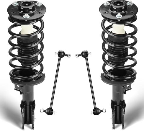 Front Struts Assembly Shock & Sway Bar End Links Fit for Chevy Equinox/GMC Terrain 10-17, 08-09 for Pontiac Torrent, 08-10 for Saturn Vue, 12-13 for Captiva Sport, Except 19" Wheels, 4Pcs in Kuwait