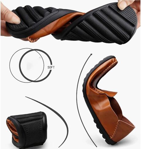 Shoes Men's British Business Slip-on Loafers Versatile Casual Soft-Soled Oxford Shoes for Wedding Party Work Men Low-top Comfortable Shoes(White-Dinosaur Doodle4,10.5) in Saudi Arabia