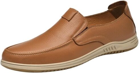 Men's Slip-on Casual Shoes Soft-Soled Round-Toed Shoes Breathable Non-Slip Comfortable Shoes for Men in Saudi Arabia