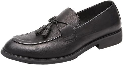 Men's British Retro Casual Shoes Fashionable Low-top Round-toe Oxford Shoes Men Versatile Breathable Shoes for Party Shopping Wedding in Saudi Arabia