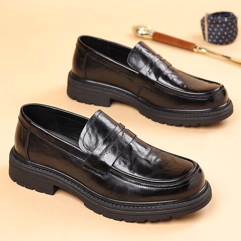 Men's Loafers Casual Slip On Shoes Soft Loafers Men Lightweight Driving Boat Shoe Soft Toe Uniform Dress Work Shoe in Saudi Arabia