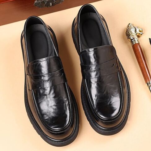 Men's Loafers Casual Slip On Shoes Soft Loafers Men Lightweight Driving Boat Shoe Soft Toe Uniform Dress Work Shoe in Saudi Arabia