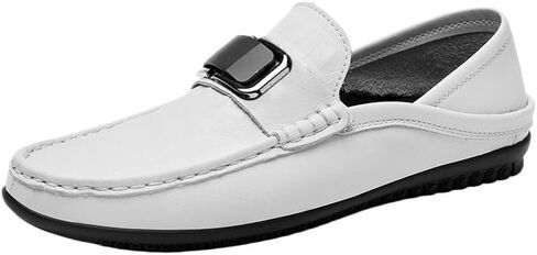 Men's Slip-on Oxford Shoes Round-toe flat-heeled Casual Shoes Soft-surface Breathable wear-resistant Non-slip Shock-absorbing Shoes for Men in Saudi Arabia