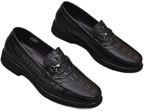 Men's Classic Oxford Slip-on Loafers Shoes Comfortable Rubber Sole Resistant WorKing Shoes Business Office Shoes for Men in Saudi Arabia