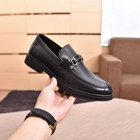 Men's Classic Formal Oxford Tip Lace Up Shoes Comfortable Rubber Sole Resistant Casual Shoes Business Office Shoes for Men in Saudi Arabia