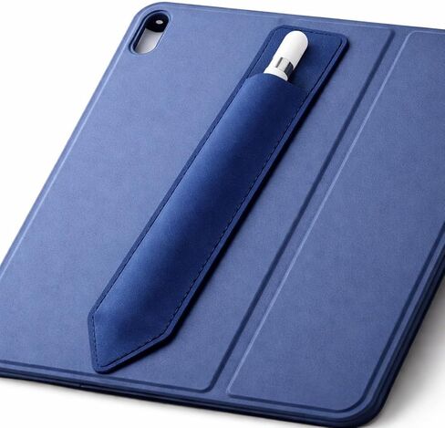 ملصق حامل أقلام الرصاص Mizi لقلم Apple Pencil الجيل الأول والثاني، جراب مرن لأقلام القلم اللاصقة متصل بحافظة لقلم Apple وأقلام اللمس الأخرى - أسود in Kuwait