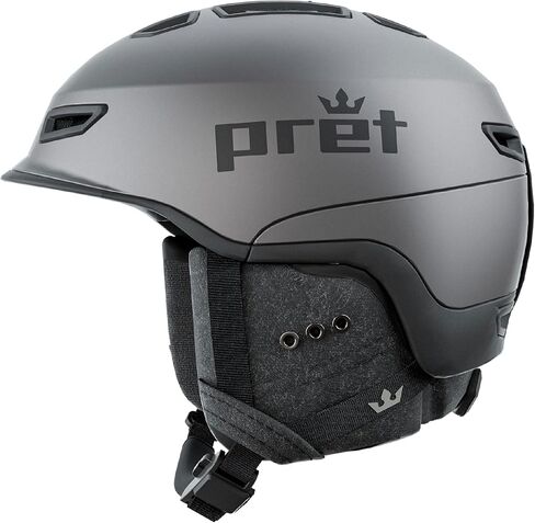 خوذة PRET Fury للتزلج والتزحلق على الجليد | تهوية المستوى C | حماية من الصدمات MIPS | رمادي | صغير in Kuwait