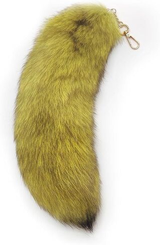 Fox Fur Tail Keychain Fluffy Fox Tail Cosplay Birthday Christmas Party Costume Handbag Accessery For Women Girl Charm in Saudi Arabia