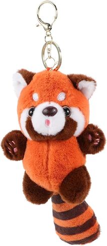 Plush Panda Keychain Soft Stuffed Animal Pendant for Bags Purses Backpacks Adorable Panda Charm Hanging Ornament Gift in Saudi Arabia