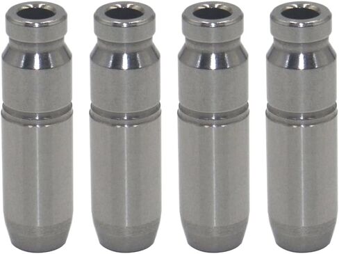 4 قطعة أدلة صمام العادم السحب لسوزوكي LT-A700X 2005-2007 LT-A750X 2008-2023 DR650 1996-2024 TL1000S 1997-2001 TL1000R 1998-2003 DL1000 2002-2019 SV1000 /س 2003-2007 VZ1500 2009-2019 in Saudi Arabia