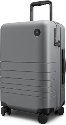 حقيبة مونوس قابلة للتوسيع (22 بوصة)، حقيبة دوارة خفيفة الوزن مع قفل TSA، معتمدة من شركة الطيران، أسود منتصف الليل in Kuwait