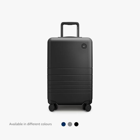 حقيبة مونوس قابلة للتوسيع (22 بوصة)، حقيبة دوارة خفيفة الوزن مع قفل TSA، معتمدة من شركة الطيران، أسود منتصف الليل in Kuwait