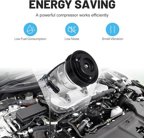 ضاغط تكييف هواء جديد يعمل بالتيار المتردد مع قابض لدودج رام 1500/2500/3500 بيك اب 2003-2008 5.7L، لدودج رام 1500 لارامي بيك اب 2006 4.7L 1522054 1010802 in Kuwait