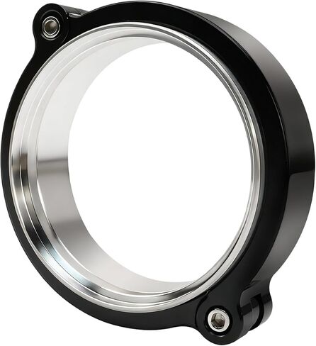 Hex Autoparts 4 بوصة V-Band Clamp سريع الإصدار - 102 مم مشبك أنابيب مبرد داخلي من الألومنيوم مع شفة - لمدخل التوربو وأنابيب المبرد الداخلي وأنظمة العادم in Saudi Arabia