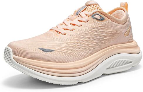 أحذية مشي نسائية مبطنة للجري والتنس، مريحة لدعم قوس القدم، قابلة للتنفس، خفيفة الوزن للتمارين الرياضية، أحذية رياضية عصرية in Kuwait