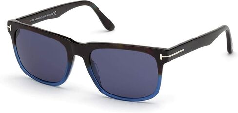 Tom Ford FT0775 55V Coloured Havana Stephenson Square Sunglasses Lens Category, 56mm in Saudi Arabia