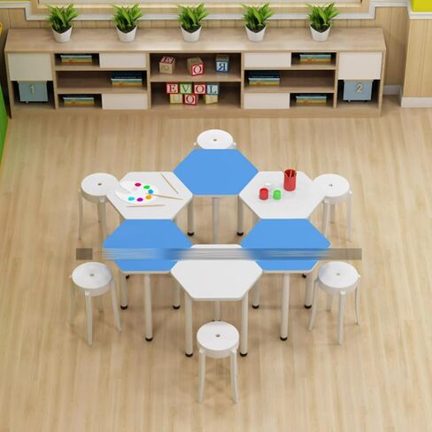 Classroom Freely Spliced Student Desks, Science Laboratory and Chairs, Multi-Functional Office and Teaching and, Psychological Room(Q) in Saudi Arabia