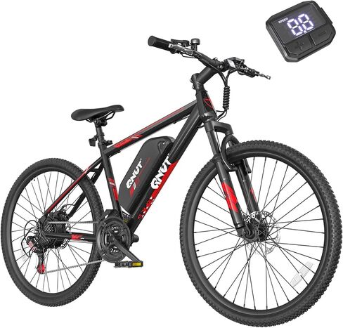 Electric Bike for Adults, 350W 26" Ebike for Teens 21 Speed 20Mph Up to 40Mile with Dual Disc Brake Commute E-Bike E-MTB for Men Women Electric Bicycles UL 2849 Tested in Kuwait