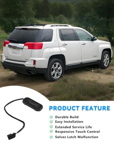 22862011 OEM، مفتاح تحرير فتحة صندوق الأمتعة الخلفي لـ GMC Terrain Chevy Equinox 2010 2011 2012 2013 2014 2015 2016 2017، استبدل زر مفتاح تحرير باب الأمتعة الخلفي in Saudi Arabia