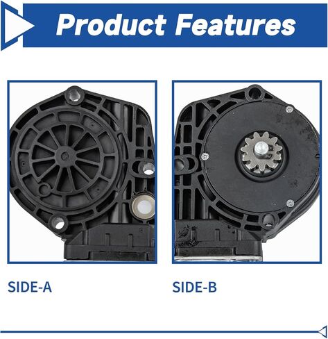 Obaee Power Window Lift Motor Front and Rear Left Driver Side Compatible with Ford Mustang 1994 1995 1996 1997 1998 1999 2000 2001 2002 2003 2004, Replace 1R3Z7623395-AA, F6ZZ 6323394-AA, 742-268 in Saudi Arabia
