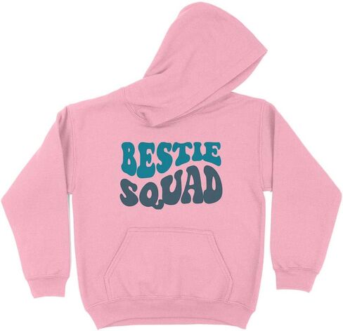 سويت شيرت بقلنسوة للأطفال من Bestie Squad للشباب in Kuwait