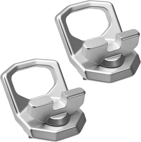2 Rail D-Ring Tie Down Anchors Compatible with Polaris Ranger, Xpedition Models 2024-2025,Replace#：2889620, 2890894 in Saudi Arabia