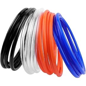 1~10M Air Hose Pneumatic Tube Pipe Petrol Fuel Line Hose 2mm 4mm 6mm 8mm 10mm 12mm 14mm 16mm For Compressor Tube(Transparente,8 METERS_ID 2MM X OD 3MM) in Saudi Arabia