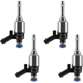 حاقن الوقود Rayten 4 قطع FJ1057 متوافق مع Audi A3/A4/A5/A6/Q3/Q5/TT/TTS Quattro، لفولكس واجن بيتل/CC/Eos/Golf/GTI/Jetta/Passat/Passat CC/Tiguan 06H906036AB in Kuwait