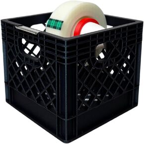 موزع شريط قفص حليب صغير - ملحقات مكتبية لطيفة - لوازم مكتبية ممتعة - منظم مكتبي فريد من نوعه - هدايا عملية ومفيدة لزملاء العمل - لمسات ديكور عتيقة (وردي) in Kuwait