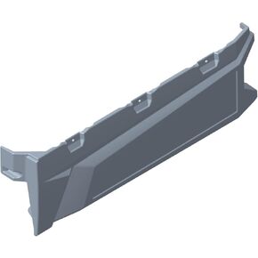 لوحة الصندوق القصيرة لليد اليسرى من Polaris Ranger، أسود لامع، قطعة OEM الأصلية 5439111-070، الكمية 1 in Kuwait