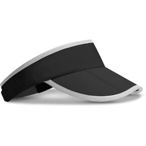 Foldable Sports Sun Visor Hat - Adjustable Running Golf Tennis Cap with Mesh&Reflective Design, Quick Drying for Men & Women in Saudi Arabia
