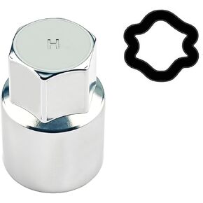 #H for Toyota Wheel Lock Key Compatible Toyota Lexus Tacoma H-Wheel Locking nut Key Removal Tool in Kuwait