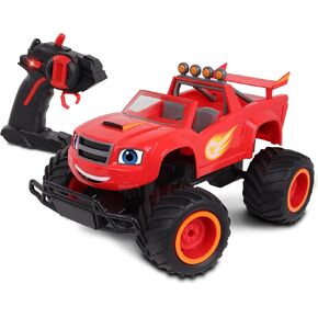NKOK Blaze & The Monster Machines: RC Rock Crawler - Blaze Remote Controlled Monster 4x4 Truck, 1:16 Scale, 2.4 Ghz, Ready to Run (6501), Ages 6+ in Kuwait