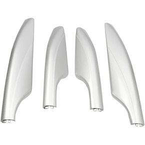 Car Roof Rack Rail End Cover Shell Replacement Protector Accessories Compatible For Nissan Patrol Y62 2010-2018(Silver) in Kuwait