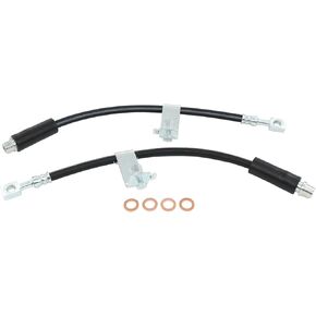 Pair Left & Right Front Brake Hydraulic Hose for Chevrolet Malibu 2004-2012 for Pontiac G6 2005-2010 for Saturn Aura 2007-2009 in Saudi Arabia